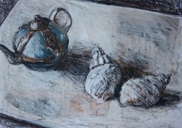 Teapot and Shells